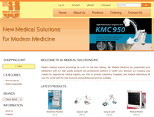 Tablet Screenshot of jjmedicalsolutions.com